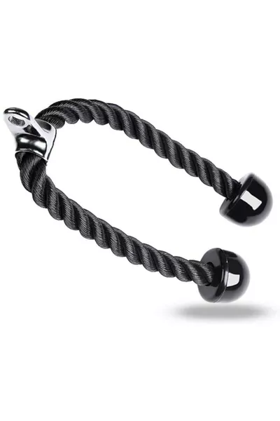 حبل سحب الترايسبس الاحترافي الأسود