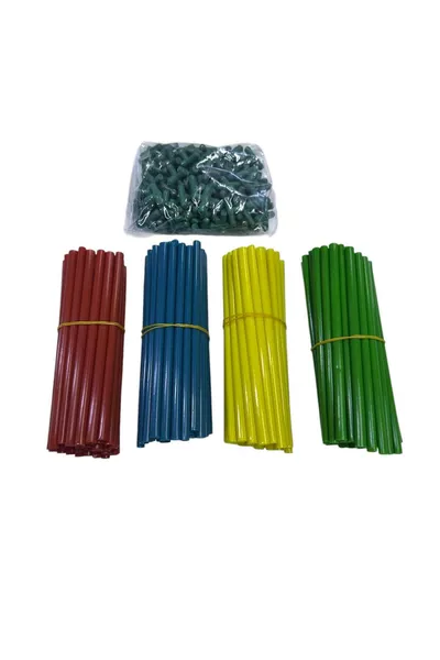 Bamboo Sticks Intelligence Imagination and Strength Educational Colorful Piece Children's Skill Development Game