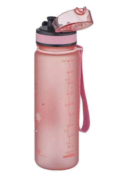 0 L ml New Collection Cute Animal Pattern Tritan Kids Water Bottle Plastic Pink