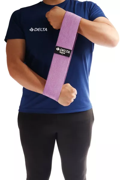 Bande de résistance pour squats moyens, Pilates et fitness, exercice des fessiers (extrémité fermée)