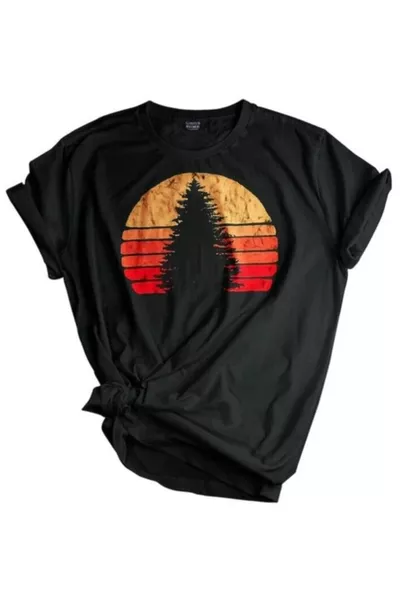 Store Unisex Bedrucktes T-Shirt Outdoor Normaler Schnitt