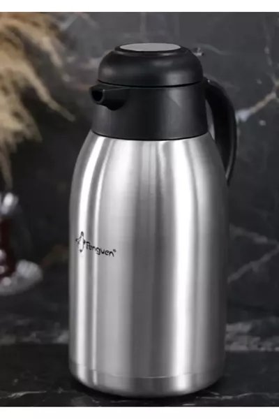 ترمس شاي من الفولاذ المقاوم للصدأ XS بسعة 2.5 لتر | يحتفظ بالبرودة  ساعة، وبالحرارة  ساعة | من الفولاذ المقاوم للصدأ