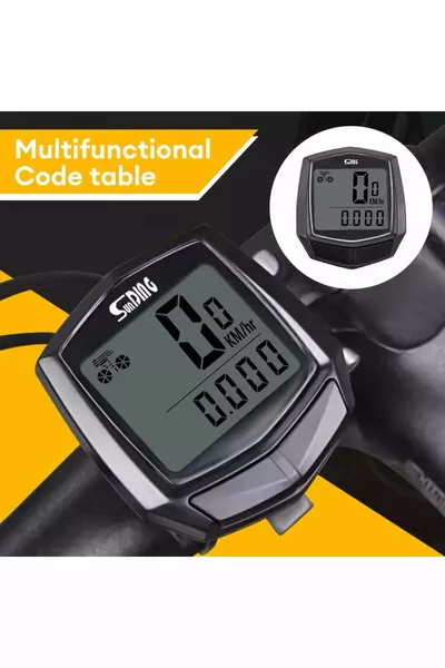 عداد كيلومترات الدراجة السلكي، مؤشر السرعة