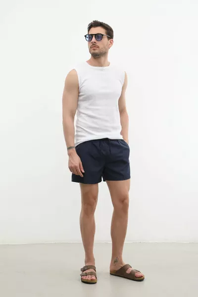 Men's Mesh Pocket Thin Swim Shorts