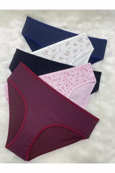 5-Pack Women's Patterned Panties