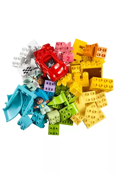 ® DUPLO® صندوق البناء الفاخر الكلاسيكي  ألعاب البناء للأطفال الصغار المبدعين ( قطعة)