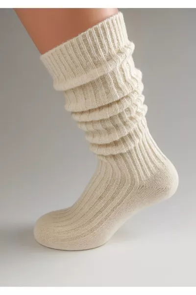 Wool Knee-High Boot Socks