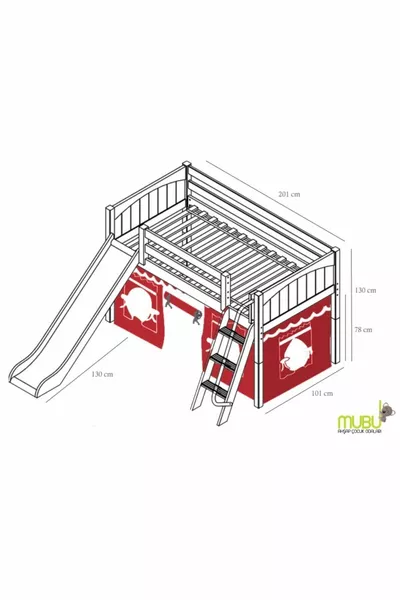 Efe Children's Room with Slide
