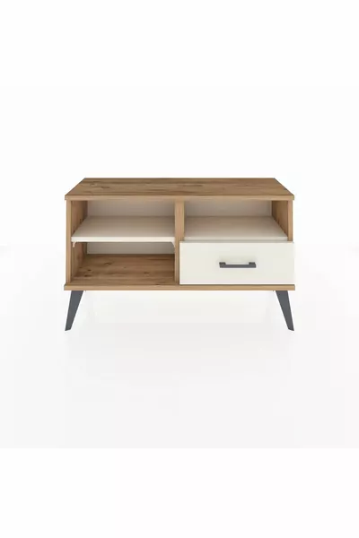 Arges Dresser 2-Shelf Single Drawer Pine-Ayataş