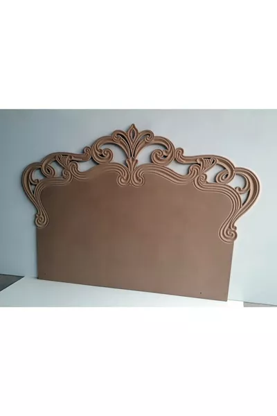 Деревянное изголовье кровати. Изголовье кровати с ЧПУ TDM