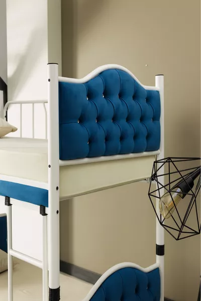 Melis Double Metal Bunk Bed and Bed Frame