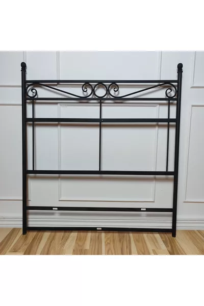 Mınao Tek Kişilik Ferforje / Metal Yatak Başı  /  Cm