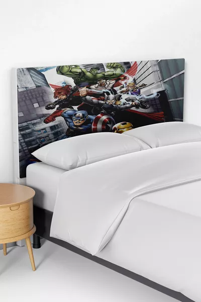 Калъф за таблата на детско легло с фантазия на супергероите на Marvel