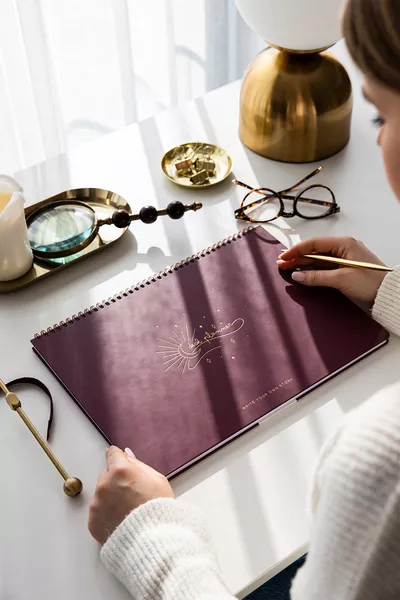 Onbepaalde Tijd Wekelijkse Spiraal Bureauplanner  cm - Bureauplanner Bordeaux