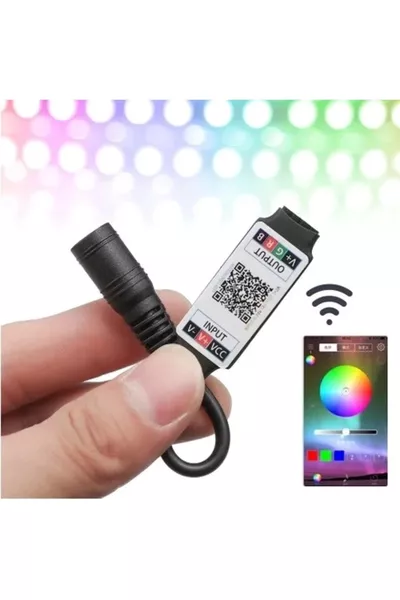 Bluetooth RGB Strip LED Control Module from Mobile Phone