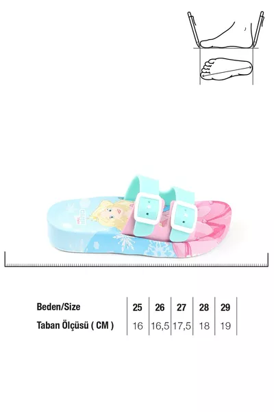 شبشب صيفي للبنات بنعل مضاد للانزلاق