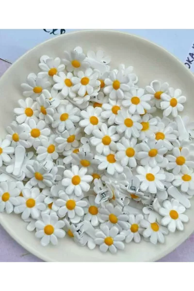 طقم مشابك زهرة البابونج