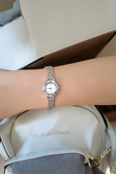 Vintage Klassiek Model Minimalistisch Damespolshorloge