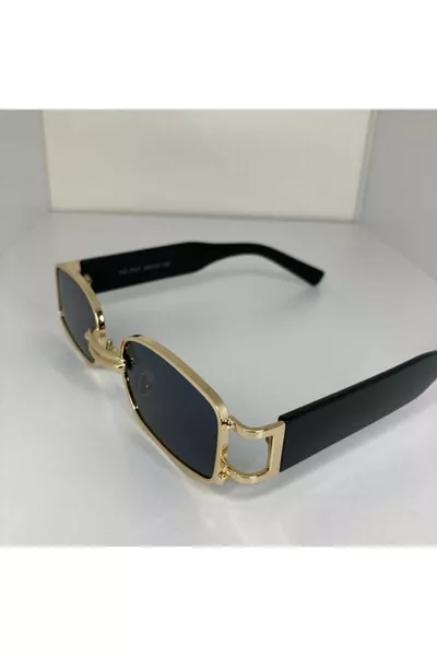 نظارة شمسية سوداء عتيقة للجنسين