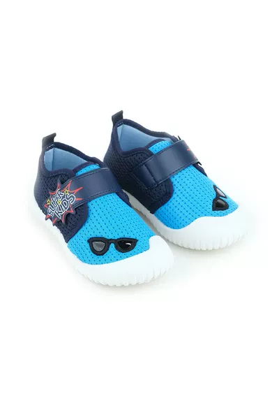 حذاء صيفي قطني قابل للتعديل للأطفال الأولاد