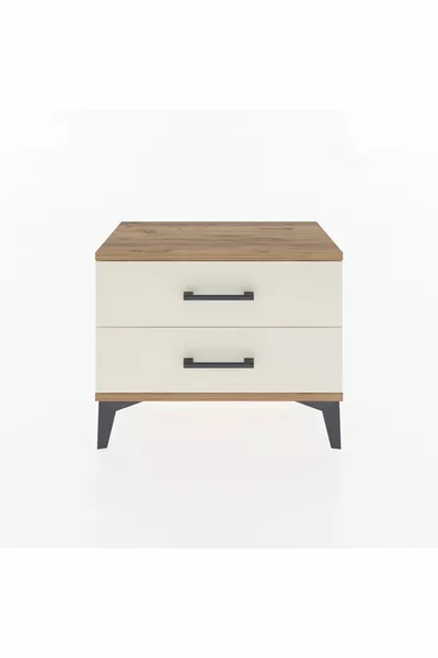 أرجيس كومودين درجين من خشب الصنوبر وحجر العقيق