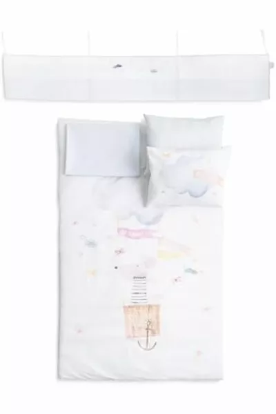 Yonlinesell Soley | |% Pamuklu Bebek Uyku Seti Mavi 