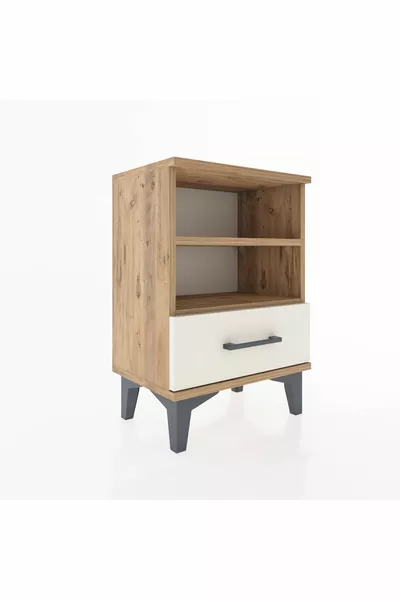 أرجس كومودين بصندوق واحد ورفين صنوبر وحجر الآيا