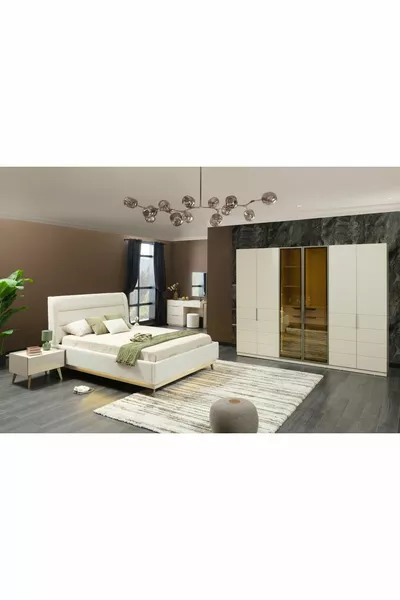 Lena 6-Deurs Slaapkamer Set