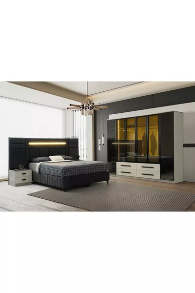 Himalaya % MDF Yatak Odası Takımı % MDF | Teslimat ve Kurulum