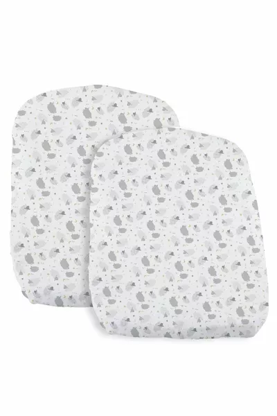 Ensemble de lit à draps deux pièces Grey Sheep