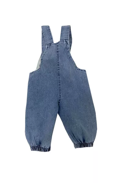 Ensemble pour bébé unisexe en jean avec ourson  mois