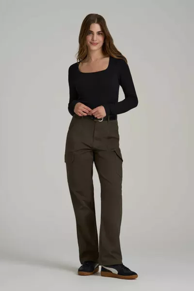 Женская черная футболка с длинным рукавом и квадратным вырезом, кашкорсе, в рубчик