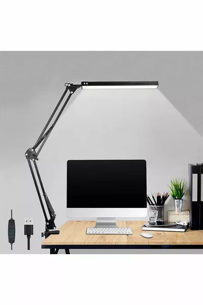 Складная рабочая лампа для чтения Tolos с регулируемым светодиодом