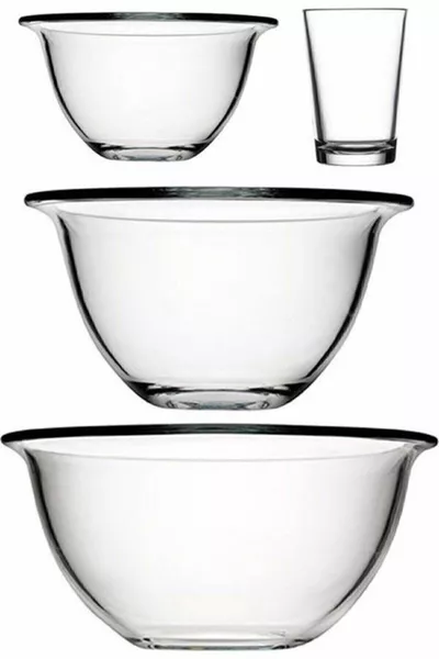 Комплект для приготовления и смешивания с стеклянным блендером Arda Türkmen, 4 предмета