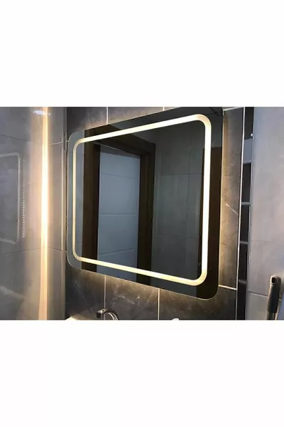 Ламинирано огледало за баня с LED *