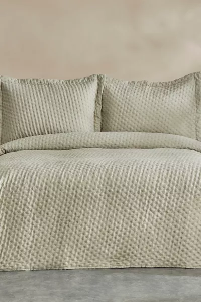 Breeze Soft Çift Kişilik Yatak Örtüsü Adaçayı