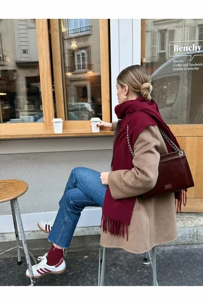 Unisex Premium Soft Bouclé Scarf