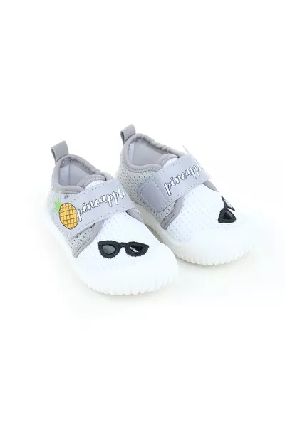 حذاء صيفي قماش كتاني للرضع الصبيان