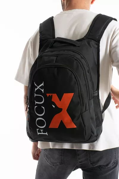  Bat Multi-Eyed Wide Volume Breathable Orthopedic Back-Supported High School & Middle School Backpack