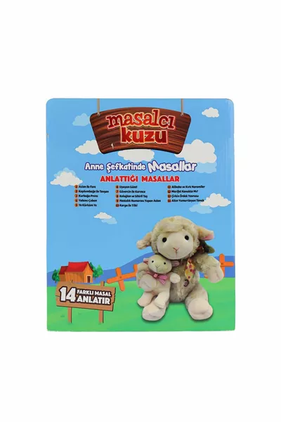 MASAL ANLATAN YAVRULU KUZU PELUŞ