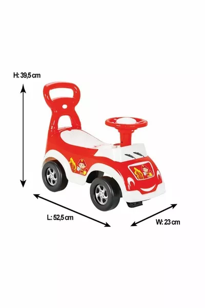 سيارتي الأولى اللطيفة حمراء