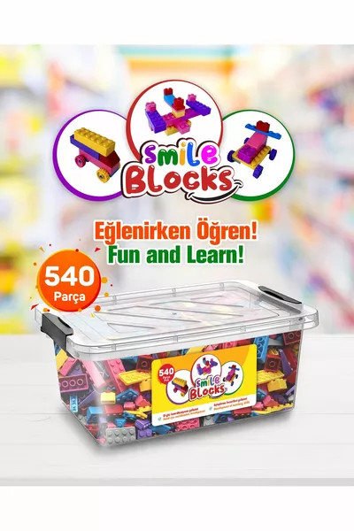 Smile Blocks Piece Plastic Boxed Micro Block Lego