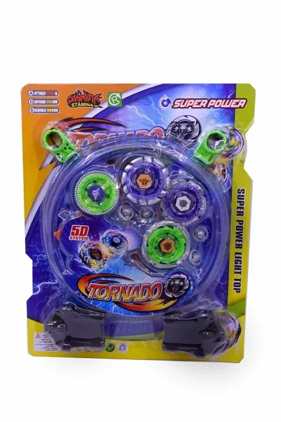 مجموعة 4 دواليب معدنية و2 مطلق وميدان