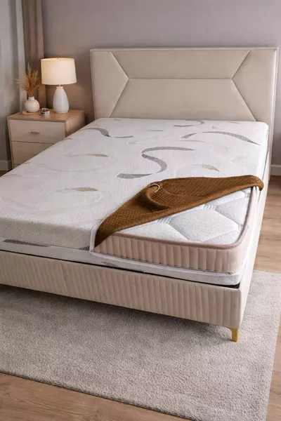 Bdphome Долен Матрак и Калъф с Цип