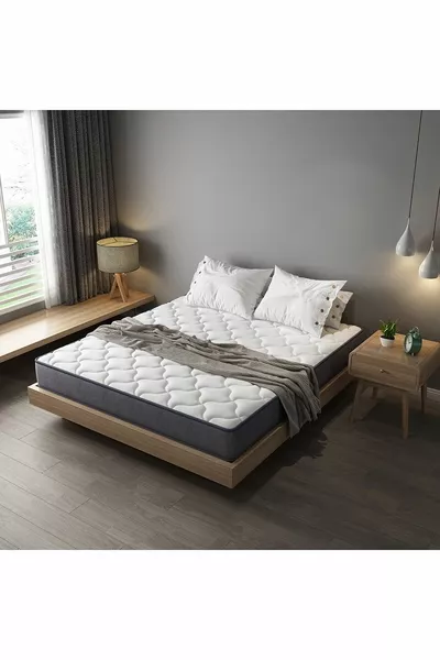 سرير أفانغارد أرثوبيدي فاخر مع قماش قطني أرثوبيدي  سم