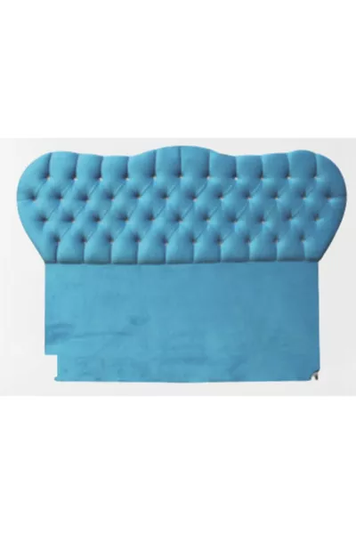 عنوان نموذج أل سي كريستال سم وجه طفل قماش مبطن حديث اللون أزرق مصنوع يدويًا