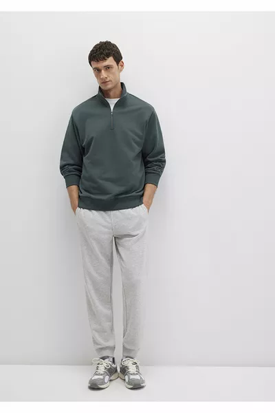 سروال رياضي رمادي 