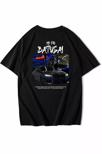 T-shirt BMW Nera Oversize Unisex