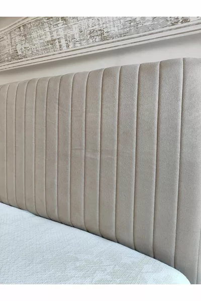 غطاء رأس سرير قاعدة صنّ Sonne  سم باللون البيج