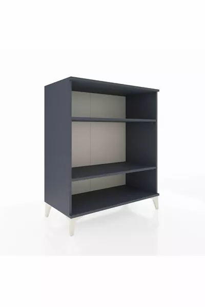 Comò Hyperion 2 Ripiani Antracite-Antracite